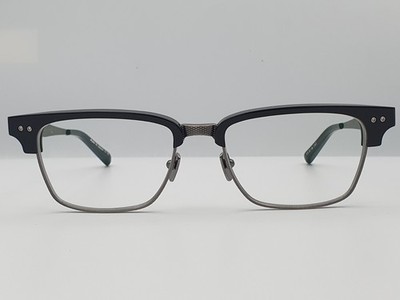 Dita Statesman Three Eyeglasses Frame 2064A Black Silver Titanium Acetate Japan