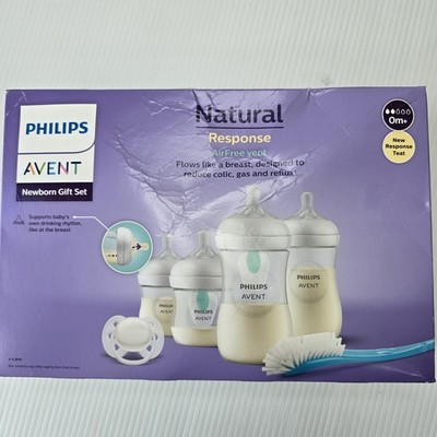 Philips Avent Natural Response Newborn Feeding Baby Bottles Set BNIB