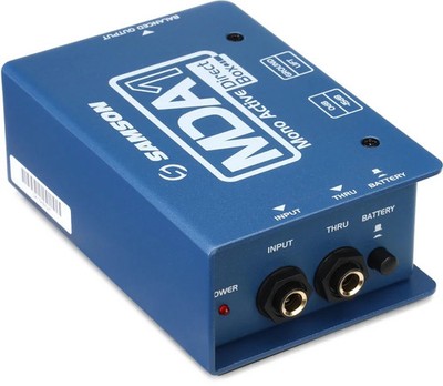 Samson MDA1 1-channel Active Instrument Direct Box