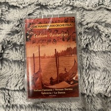 The Mantovani Orchestra. Italian Favorites. Rare. Cassette Tape Sealed