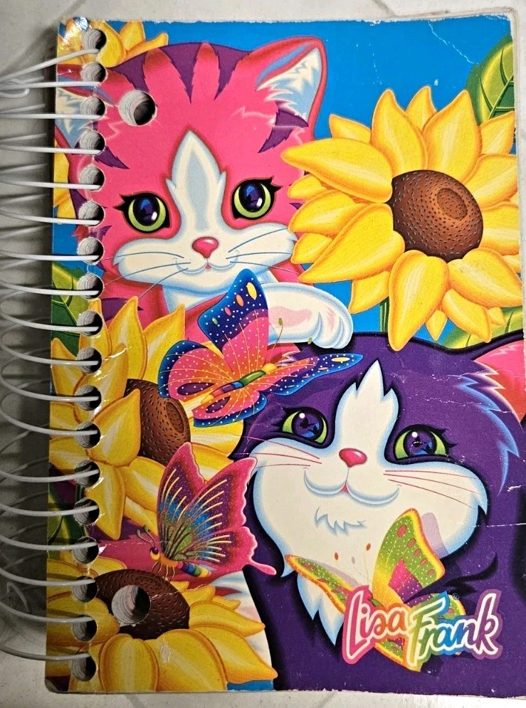 25+ Lisa Frank Cats & Kittens Notebooks & Binders for sale