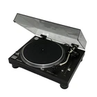 Technics SL-1200MK6 Direct Drive DJ Turntable Black Shure M44G 2008 Made Japan