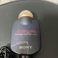 SONY Sony ECM-V1 Voice Changer Microphone - Tested - Used From Japan