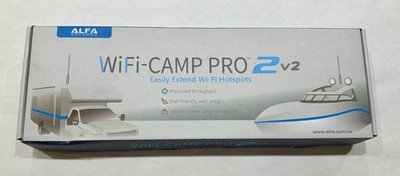 Alfa WiFi-Camp Pro 2 Extender Kit for Caravan/Motorhome, Boat, RV