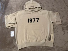 NEW Fear of God Essentials Hoodie Wheat Size Large 100% Authentic ✅