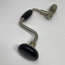 Vintage Stanley Yankee No. 2101A 8” Bit Brace Hand Drill Made In USA Black