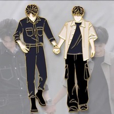 Revenged Love Tian Xuning Zi Yu Chi Cheng Wu Suowei Metal Badge Pin Brooch