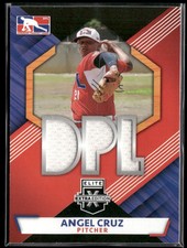 Angel Cruz 2021 Elite Extra Edition #DPLM-AC MEM DPL Materials Dominican League