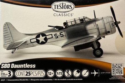 Testors SBD Dauntless  1/72 10% off with 3 or more