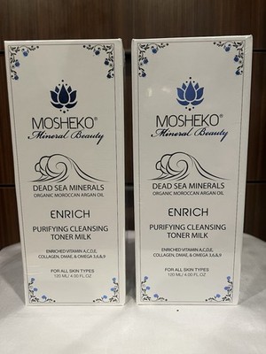 Mineral Beauty Enrich Toner Milk with Dead Sea Minerals & Argan Oil by MOSHEKO