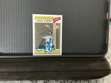 DAVEY LOPES LOS ANGELES DODGERS SIGNED 2004 TOPPS ALL-TIME FAN FAVORITES AUTO