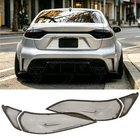 Smoked Black Tail Light Guard Decor Cover Fit For Toyota Corolla Sedan 2020-2026