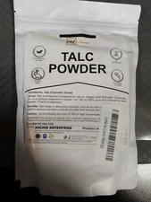100% Natural Talc Powder for Facial Make-Up, Absorption, Lubrication 8 Oz #L1