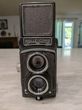 Vintage Rolei Cord Camera Franke  Heidecke Germany. number 1085248