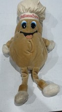Vintage Very RARE Plush Potato Indiana Spud Art s Toys Chef Hat
