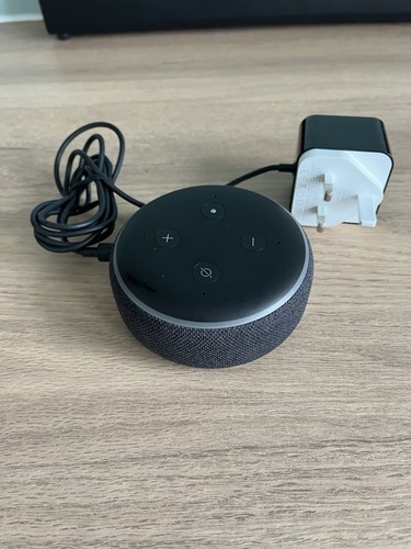 Amazon Echo Dot 3. Gen Alexa Smart Lautsprecher Schwarz - Top - Ohne Karton