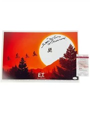 Matthew De Meritt signed 12x18 Poster E.T. the Extra-Terrestrial