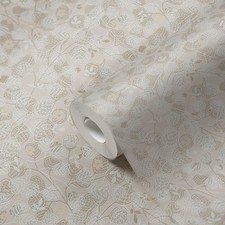 Papier Peint Avec Motif Floral De Fleurs Et De Feuilles