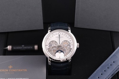 Vacheron Constantin Traditionnelle Perpetual Calendar Openface Platinum 7900V