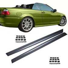 2x Sport Seitenschweller passt für BMW 3er E46 Coupe Cabrio 99-07 auch M-Paket M