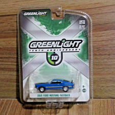 GREENLIGHT  1/64  10th ANNIVERSARY 1969 FORD MUSTANG FASTBACK
