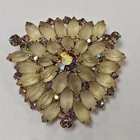 💐Vintage Collectable Jewelry Lot Juliana? Weiss? Unmarked 50s Brooches Clips 💐 — photo 3