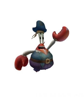 Robl0x | Mr Krabs Pirate Pal Hat + RBX Crabby Cheapskate Sailor - RARE Toy Code