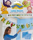 Teletubbies Birthday Party Add-an-Age Banner - 1.7m Tinky Winky Dipsy Laa Laa Po