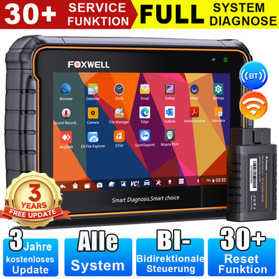 2026 Profi KFZ Foxwell GT60 Diagnosegerät Auto OBD2 Scanner TPMS DPF ALLE SYSTEM