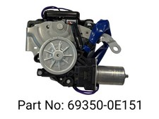 69350-0e151 New Toyota Highlandersienna 2020-25 Oem Door Lock Actuator