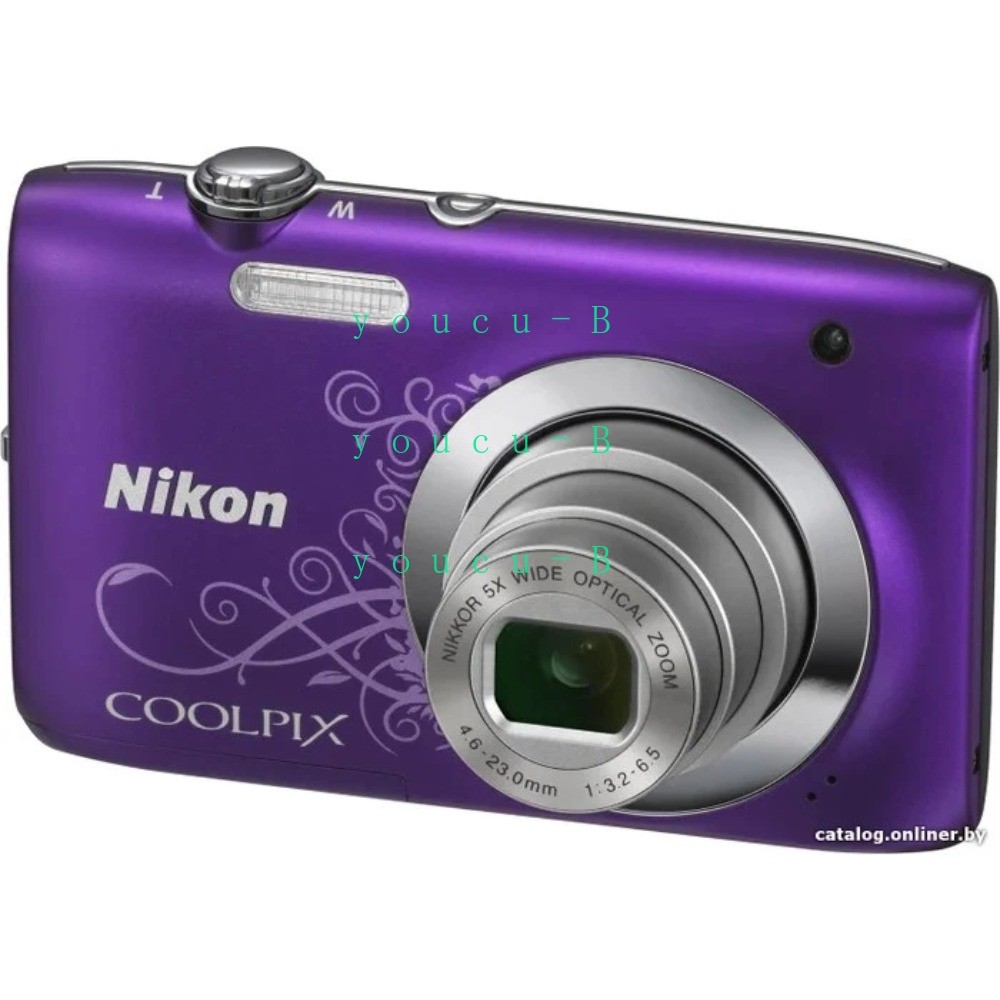 Nikon COOLPIX S2600 Digital Camera 14.0MP 5x Optical Zoom Exposure