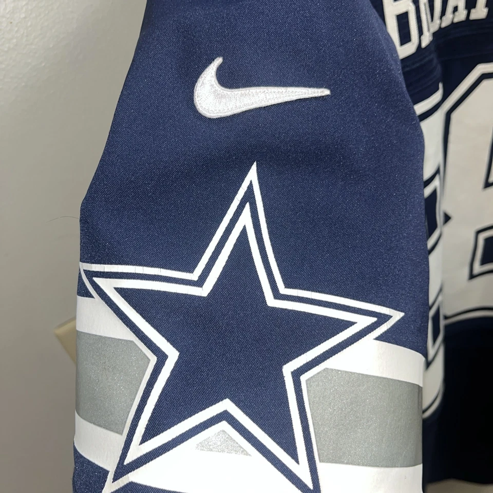 Camiseta de los Dallas Cowboys Nike On Field Dez Bryant talla 52 2XL Foto 4 de 4