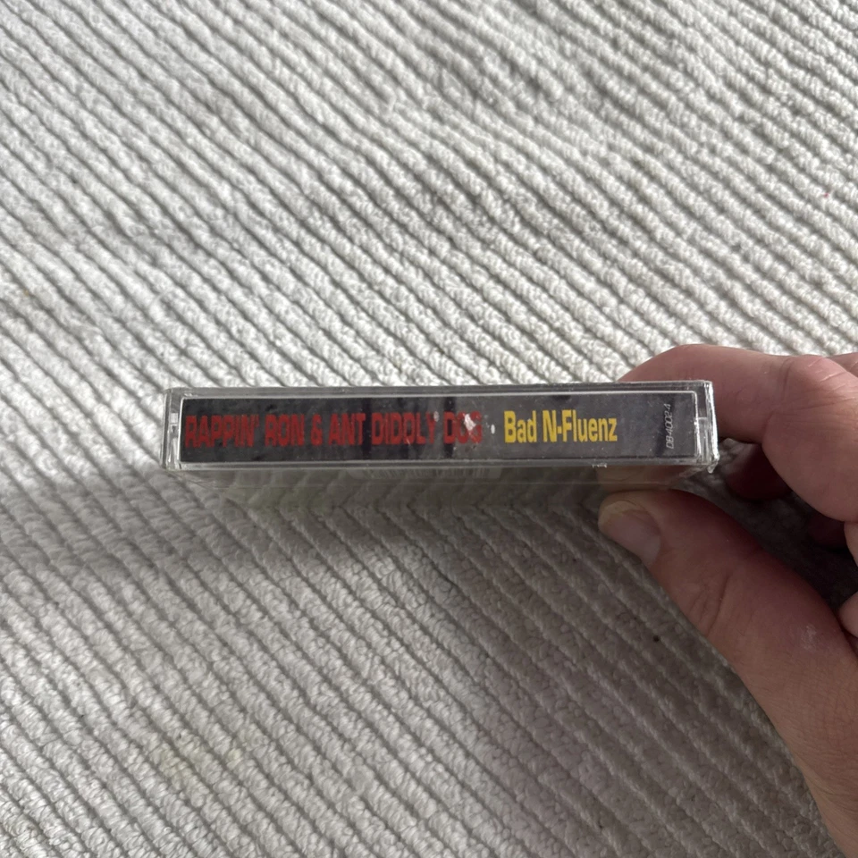 Rappin Ron & Ant Diddley Dog Bad-N-Fluenz Cassette Tape 90s Gangster Rap Hip Hop - Image 3 of 4