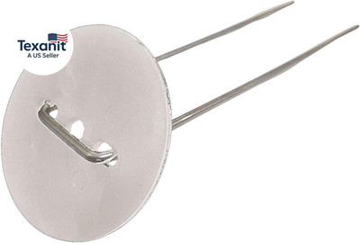 - Ground Staple Cap and Stake for Moisture Barriers, Poly Sheeting, Ground/Weed