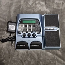 DigiTech BP200 Bass Guitar Multi Effects Processor Pedal Board w/ Adapter Tested