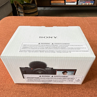 Sony ZV-1F Compact Digital Camera 4K Black