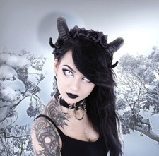 Gothic Steampunk Haarband Haarreif Kopfschmuc...