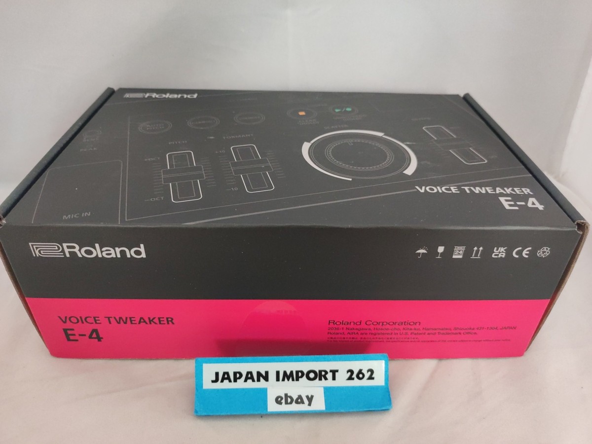Roland E-4 Voice Tweaker Aira Compact Vocal Effector Brand New N2