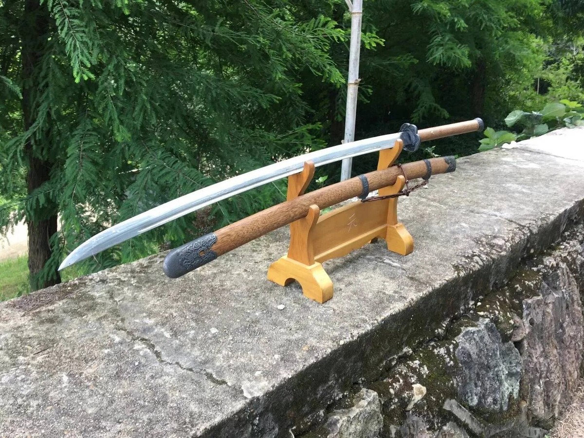 Chinese Two Handed Curved Greatsword Great Miao Dao Sword Miaodao
