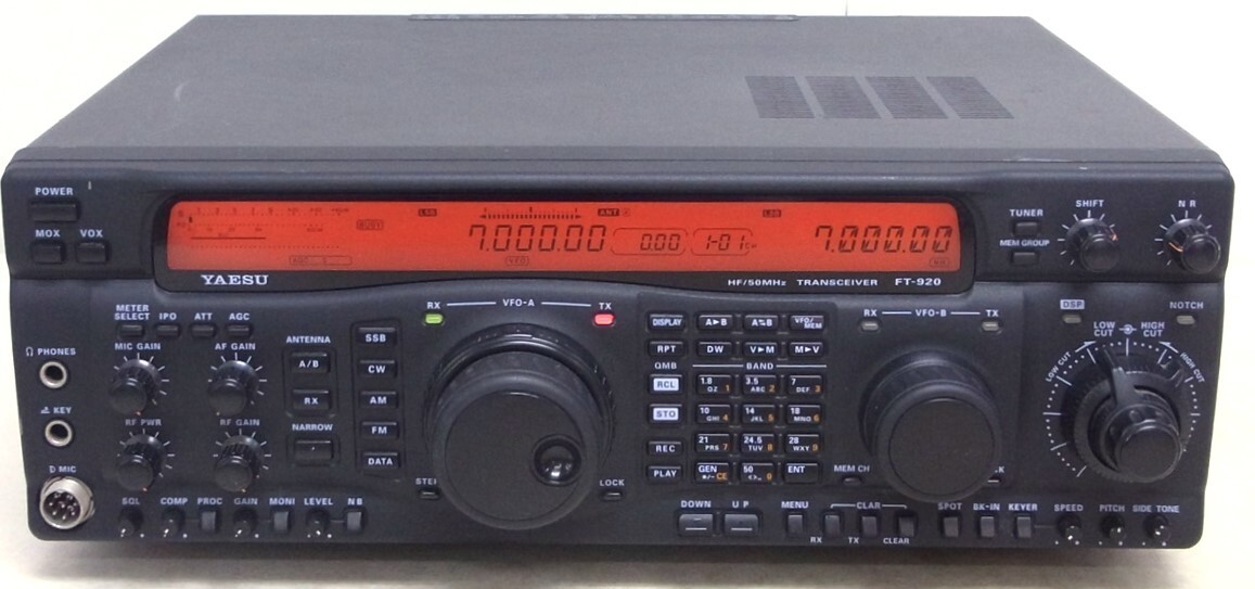 YAESU FT-920 トランシーバー YAESU FT-920 HF/50MHz 100W All Mode Ham Radio Transceiver