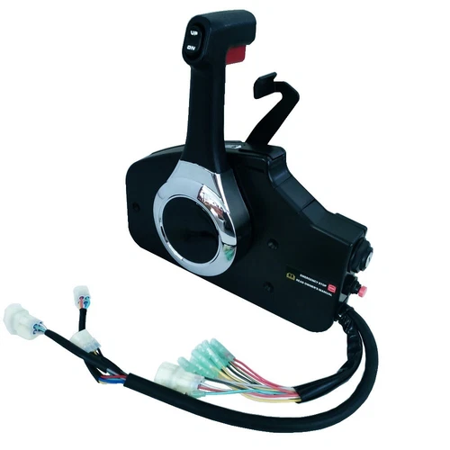 24800-ZZ5-A02 For HONDA Side Mount Outboard Remote Control Box 14PIN With Trim - Picture 1 of 8