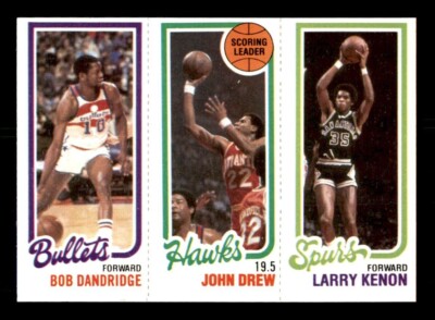 1980 Topps Basketball #47 Dandridge Drew Kenon EX/MT *e38