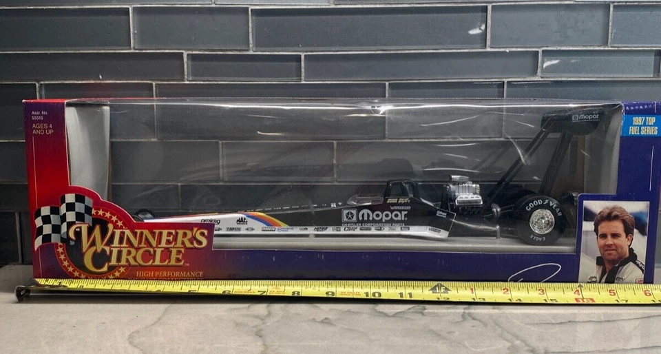 1/24 Racing Champions Mike Dunn MOPAR 1997 NHRA Top Fuel Dragster - Immagine 2 di 4