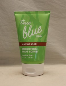 true blue spa foot scrub
