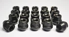 20 x M14 x 1.5, 19mm Hex Open Alloy Wheel Nuts (Zinni)