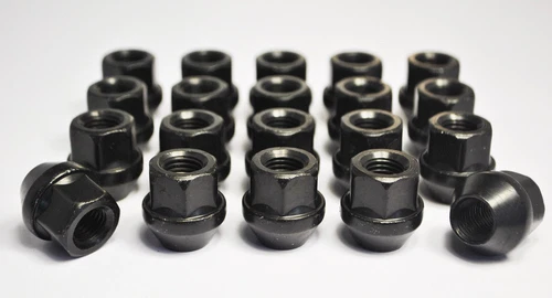 20 x M14 x 1.5, 19mm Hex Open Alloy Wheel Nuts (Zinni)