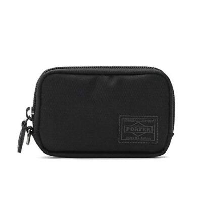 【美品】PORTER / DILL MULTI COIN CASE Yoshida PORTER DILL MULTI COIN CASE Black Nylon Zip 653-09113 NEW