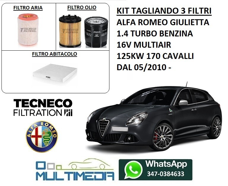 Elaborazione Alfa Romeo Giulietta 1.4 Tb Bifuel "Jupiter" - 9000 Giri - Foto 2