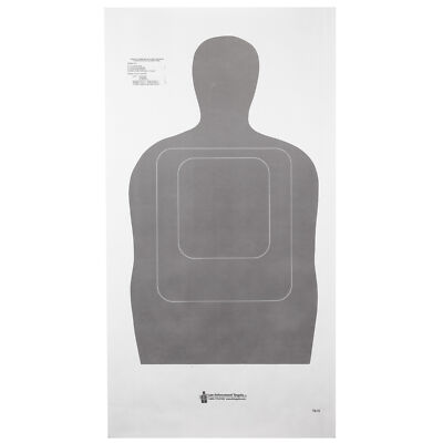 Paper Shooting Target Action Target TQ-15 Standard 25y Sihoulette 24''x45''100P/B