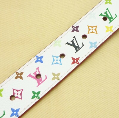 Auth LOUIS VUITTON Ceinture LV Cut 30mm Reversible 85 34 Belt M9682V #S407145 Auth LOUIS VUITTON Ceinture LV Cut 30mm Reversible 85 34  main image 4
